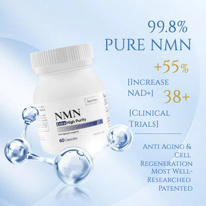 Ultra Pure 99.8% NMN | NAD⁺ Support for Cellular Energy